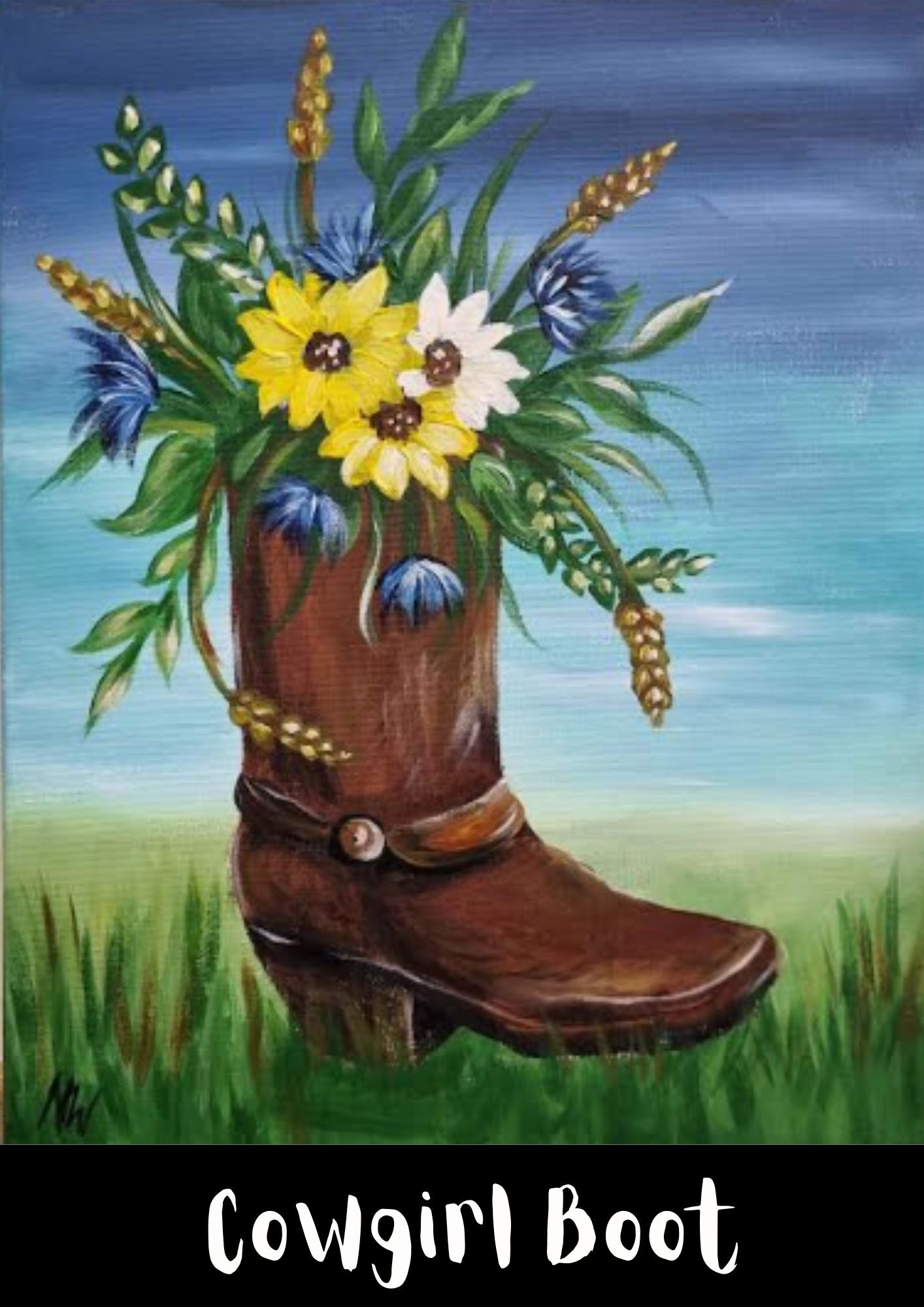 Saturday - 25 July - 6.30pm - Cowgirl boot