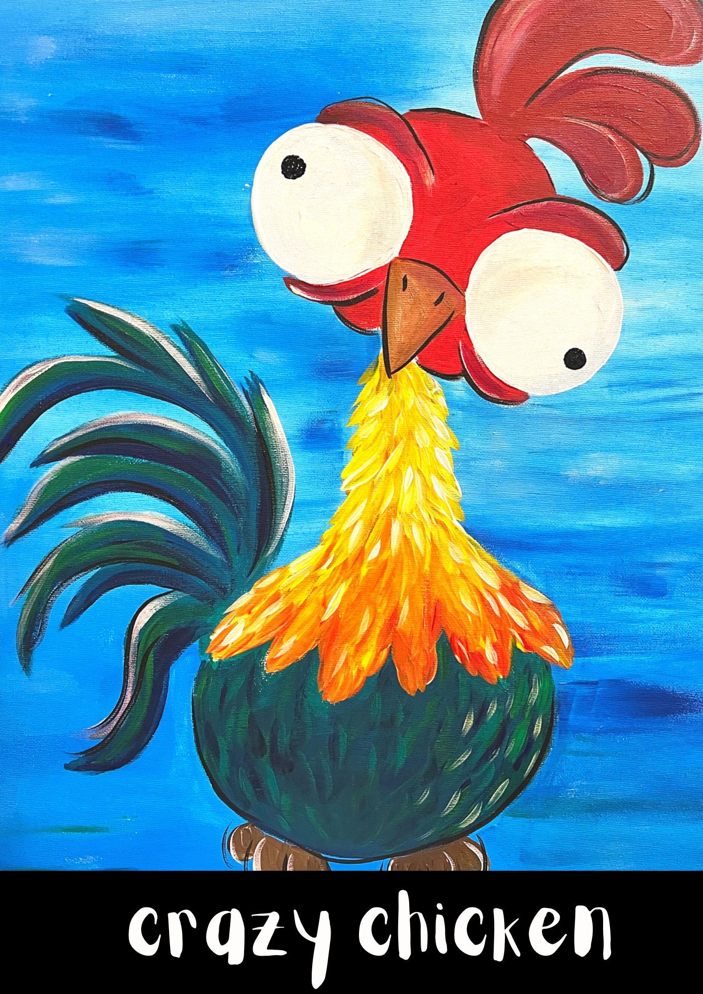 Saturday - 4 July - 10am - Crazy Chicken - all ages
