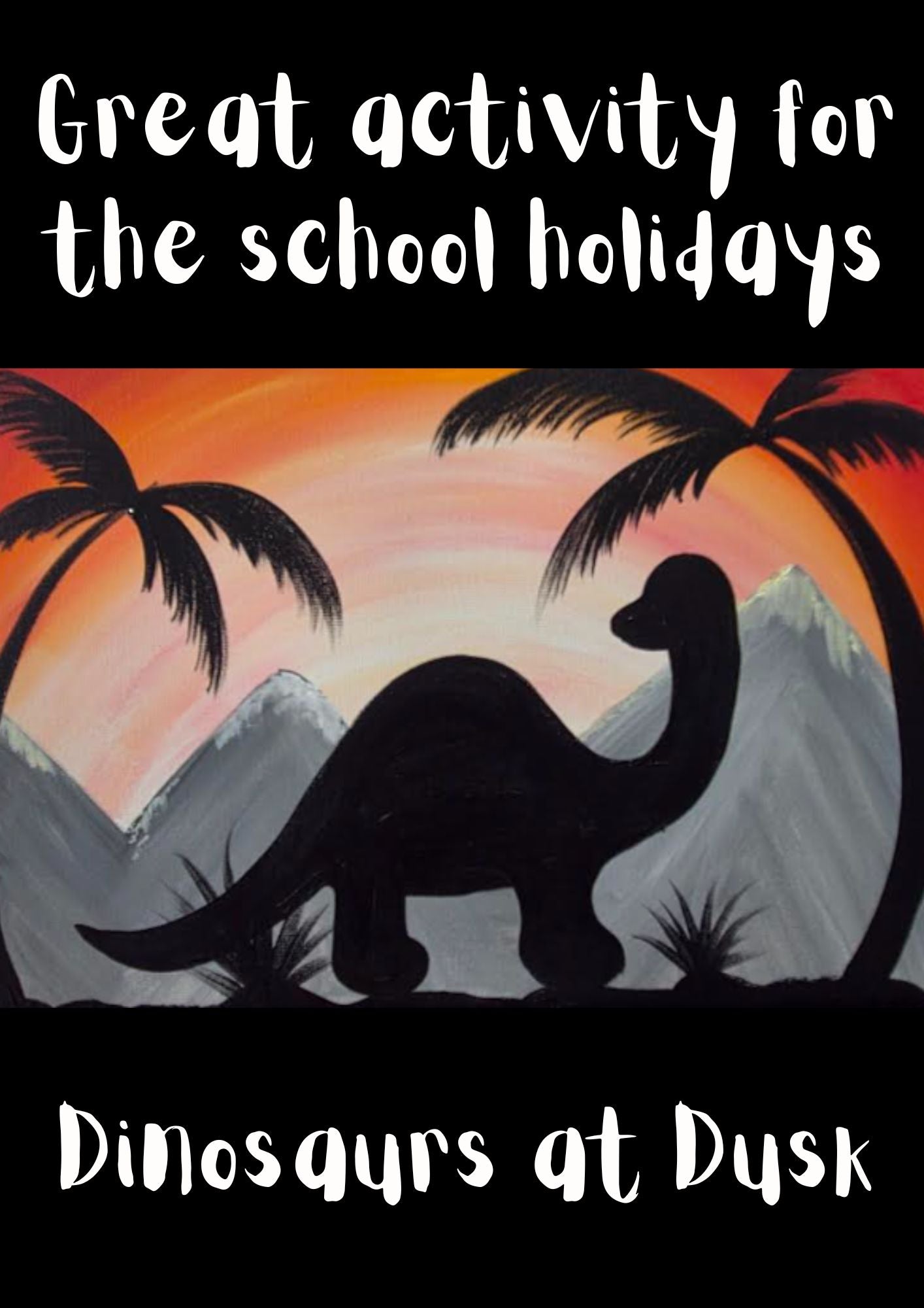 Saturday - 18 April - 11am - Dinosaurs at Dusk - kids class