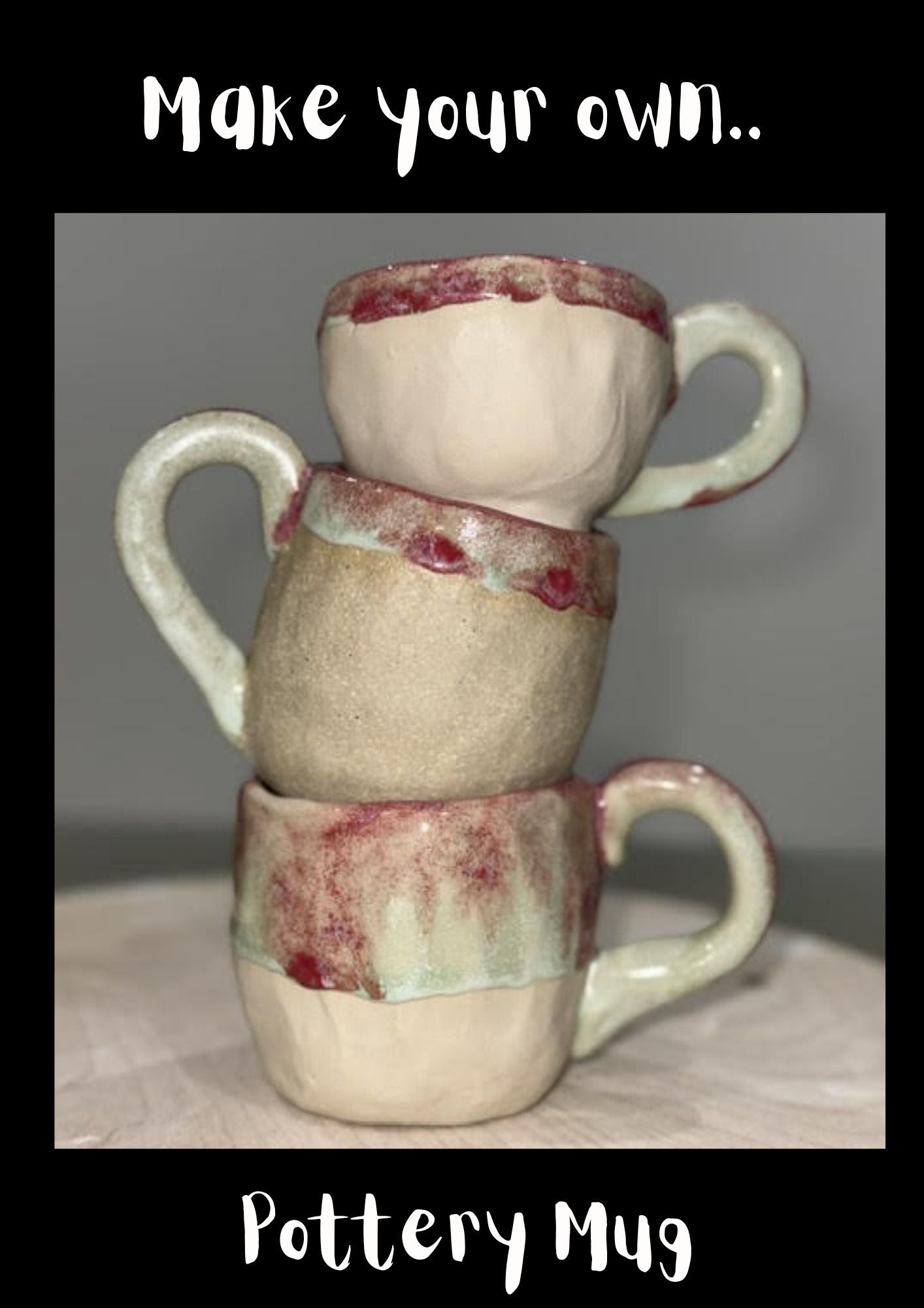 Handmade Rustic Mugs