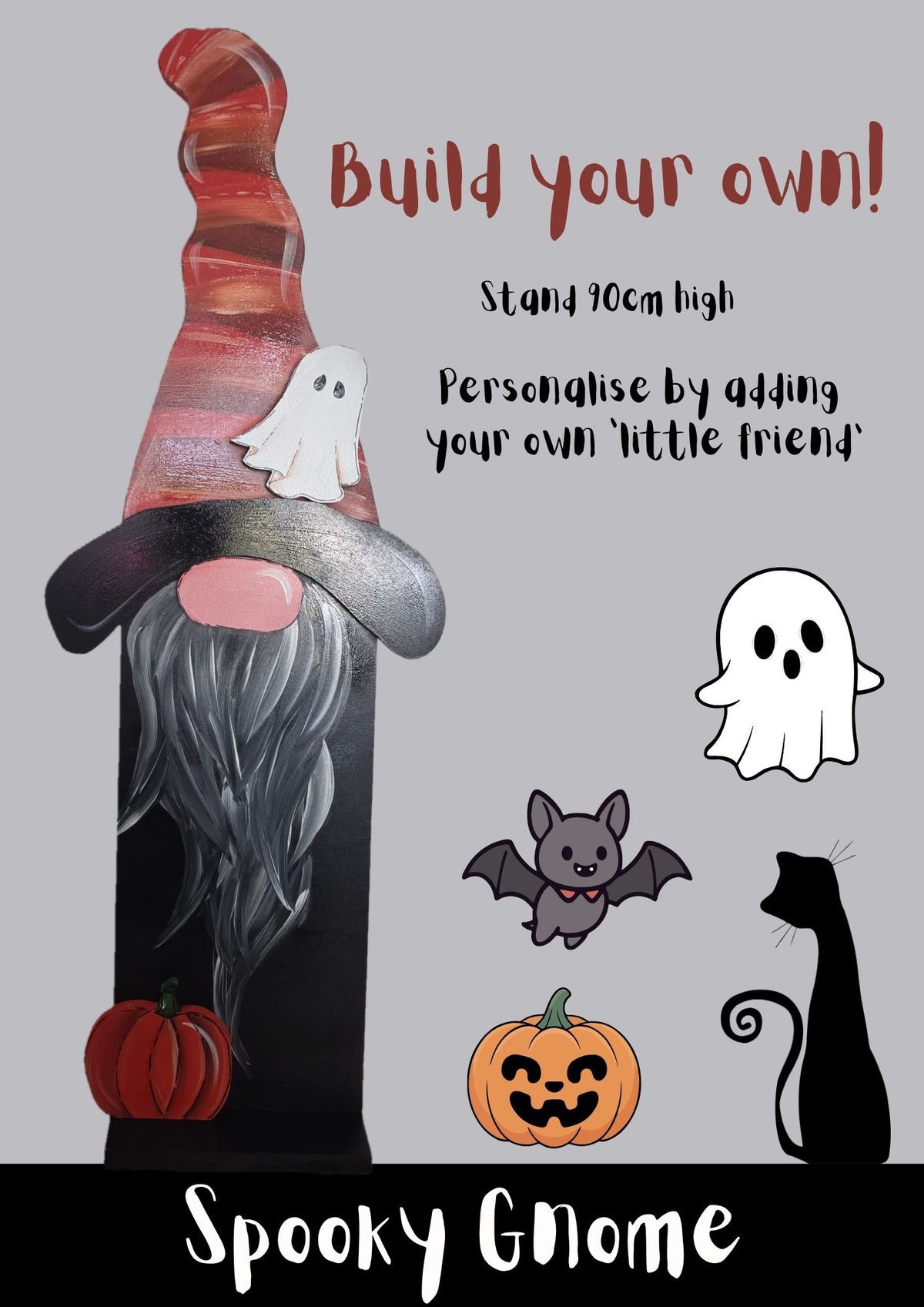Saturday - 10 October - 2pm - Spooky Gnome - all ages