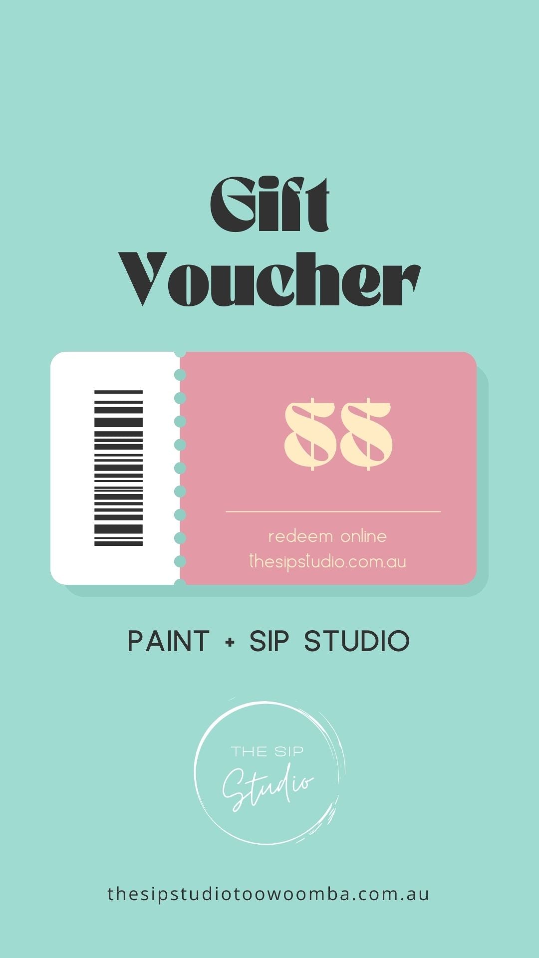 Paint & Sip Gift Voucher